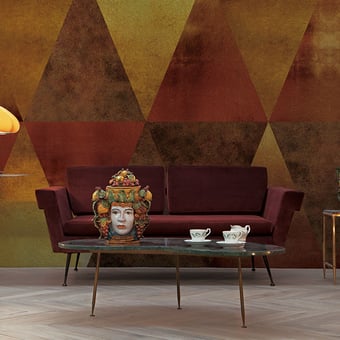 Carlo Metallics Panel Gold Coordonné