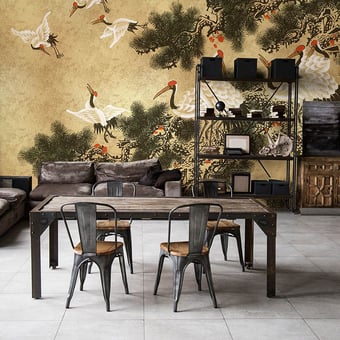 Ukiyo Metallics Panel Gold Coordonné