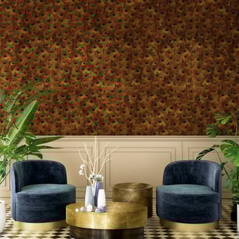 Papier peint panoramique Peaflow Metallics Gold Coordonné