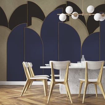 Pavilion Metallics Panel Gold Coordonné
