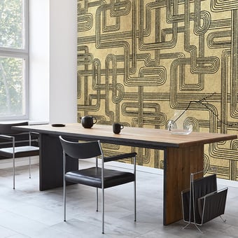 Gatsby Metallics Panel Gold Coordonné