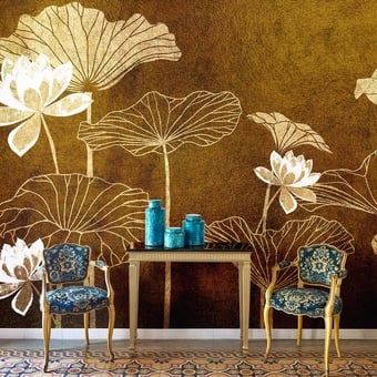 Nympha Metallics Panel Gold Coordonné