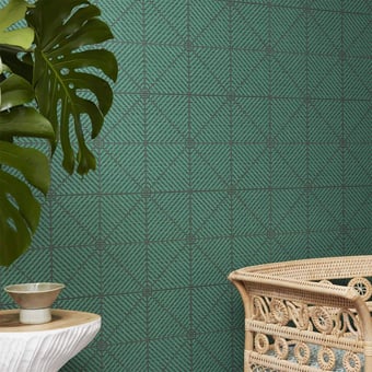Paillotte Wallpaper Sable Nobilis