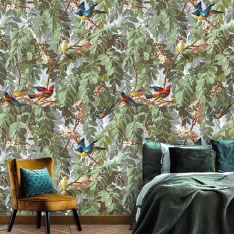 Carta da parati murale Le Printemps Tropical Le Grand Siècle