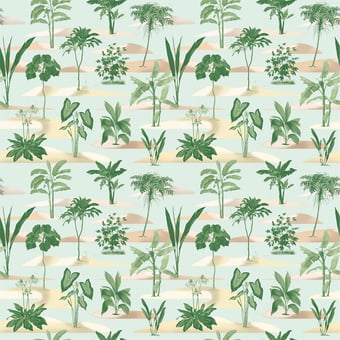 Carta da parati Oasis Forêt Quinsaï