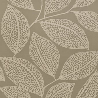 Pebble Leaf Wallpaper Nightshade MissPrint