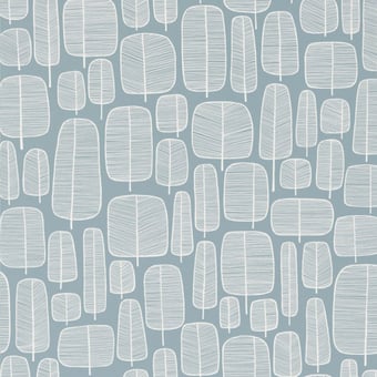 Papel pintado Little Trees II Yellow MissPrint