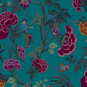 Milton Wallpaper Marron Montecolino