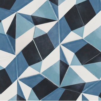 Zementfliese Splinter Glacier Popham design