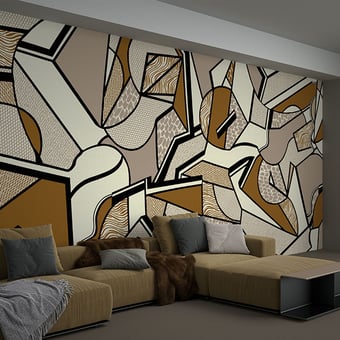 Patchwork Panel Marron Yo2