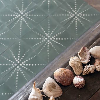 Mareld cement Tile Forest Marrakech Design