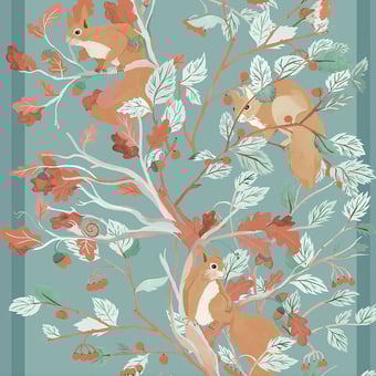 Papel pintado Casse-Noisette Cassis Little Cabari