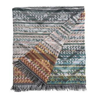 Yannoulis Throw Vert/Orange Missoni Home