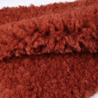 Tessuto Bharal Terracotta Casamance