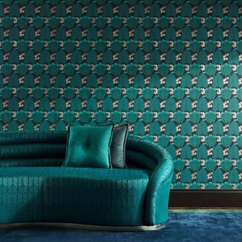 Regen Tulip Wallpaper Jade Liberty