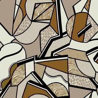 Patchwork Panel Marron Yo2
