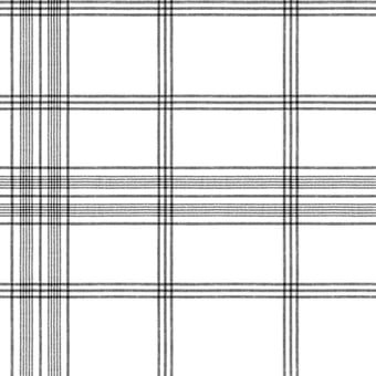 Charter Plaid Wallpaper Black York Wallcoverings