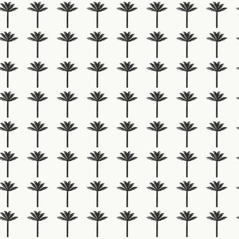 Palm Bay Wallpaper Black York Wallcoverings