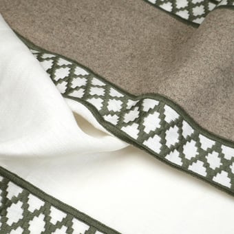 Tessuto Carlinoe Beige Casamance