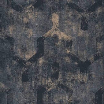 Carta da parati Ténébreuse Blanc Casamance