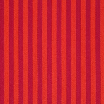 Toostripe Fabric Orange Dark Crimson Dark Maharam