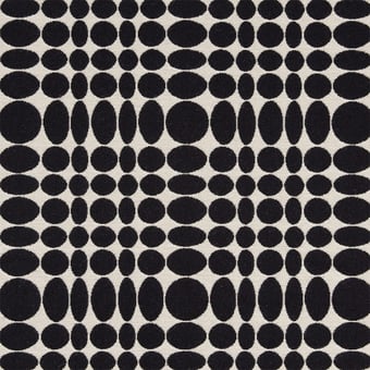 Tessuto Unipavimento Black White Maharam