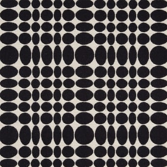 Unisol Fabric Black White Maharam