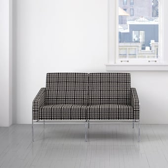 Unisol Fabric Black White Maharam