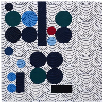 Tappeti Japanese Abstraction 4 240x240 cm Maison Dada