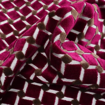 Velluto Hibana Corail/Candy Casamance