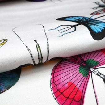 Tessuto Mariposa Perroquet Christian Lacroix