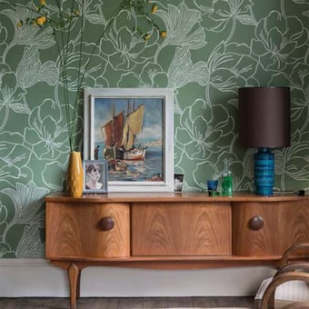 Carta da parati Helleborus Beige Farrow and Ball