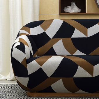 Dalaï Fabric Ecaille Lelièvre
