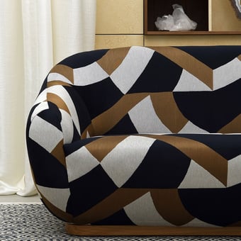 Tissu Dalaï Ecaille Lelièvre