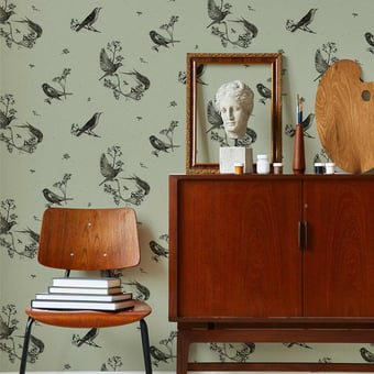 Sweet Birds Wallpaper Papirus Coordonné