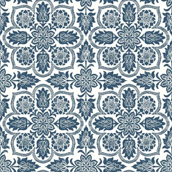 Papel pintado adhésif Curators Gem Navy York Wallcoverings