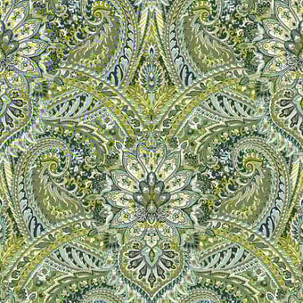 Swept Away adhesive wallpaper Green York Wallcoverings