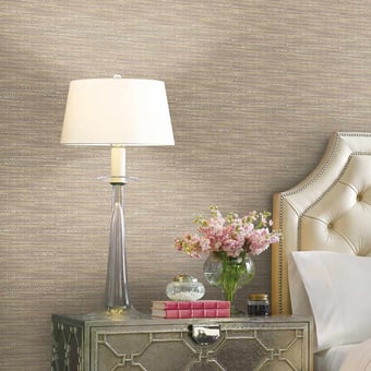 Tabby adhesive wallpaper Blue York Wallcoverings