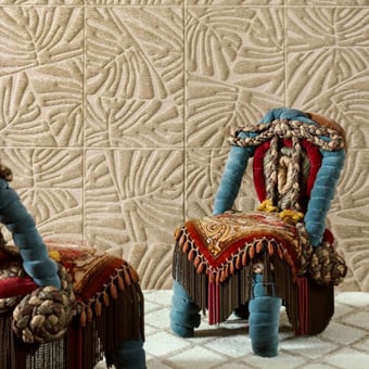Rivestimento murale Monstera Clay Arte