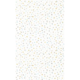 Carta da parati Lots of Dots Hemp/Biscuit/Maize Scion