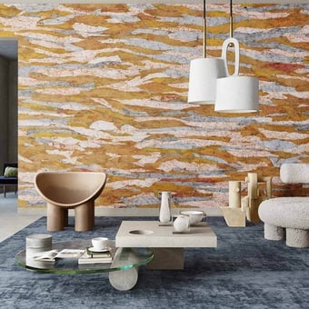 Kuba Panel Gold Inkiostro Bianco