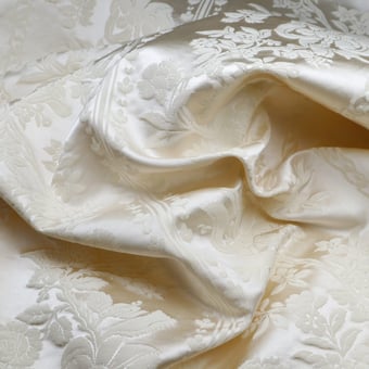 Tissu Valognes Ivoire Lelièvre