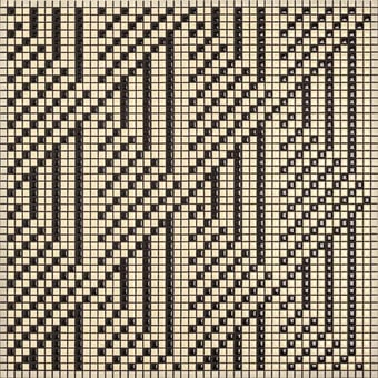 Mosaico Marlene Black, Ivory Appiani