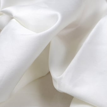 Satin de coton Cosimo Albâtre Sahco