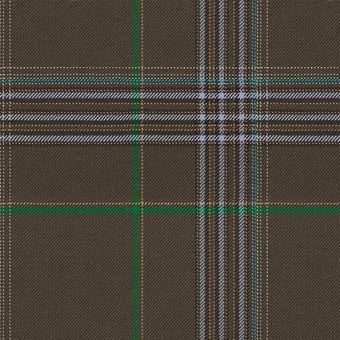 Mingled Plaid Fabric Dove Maharam