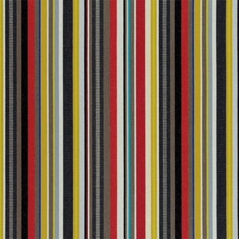 Ottoman Stripe Fabric Brass Maharam