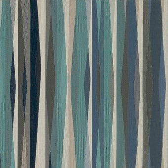 Overlapping Stripe Fabric Nimbus Maharam
