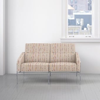 Tessuto Segmented Stripe Parchment Maharam
