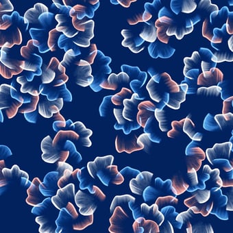 Printemps Panel Bleu Isidore Leroy