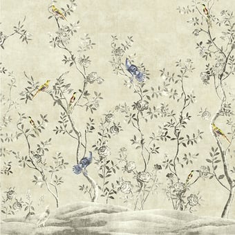 Papier peint panoramique Volière Paloma Masureel
